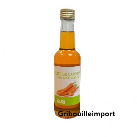 100 % natürliches Karottenöl für Haut und Haar.