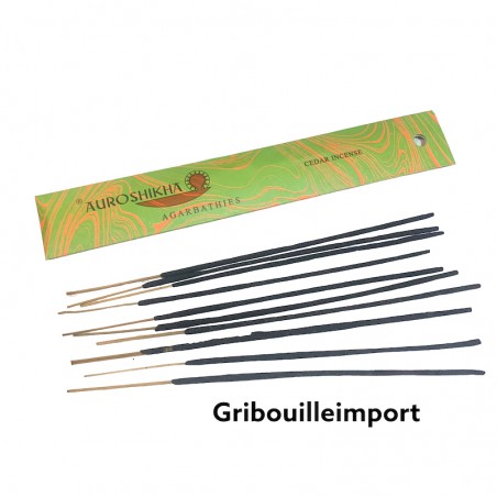 Encens en bâtons cèdre de Auroshikha.