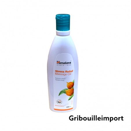 Stressabbauendes Massageöl der Marke Himalaya.