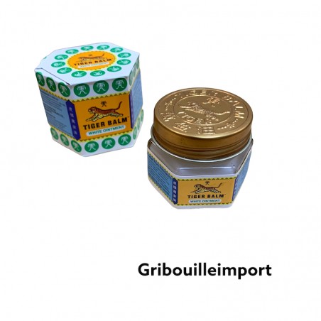 White Tiger Balm for muscle pain.