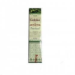 Caja de Incienso de Pachulí Natural Ayurvédico Masala Goloka .