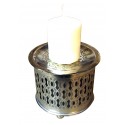Design a lume di candela Porta in metallo India 