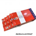 Schachtel mit 12 Päckchen Golden Nag Champa Räucherstäbchen.