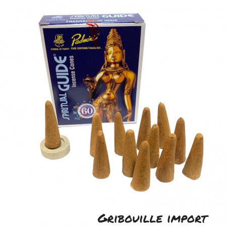 Schachtel mit Räucherkegeln "Spirituelle Führung".