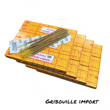 Box of Goloka incense sticks.