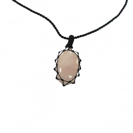 Rose Quartz Stone Pendant