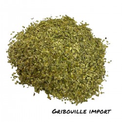 Bio-Grüner Mate aus Brasilien zum Aufguss.