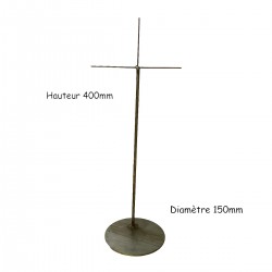 Máscara Base Acero Redonda 150 mm