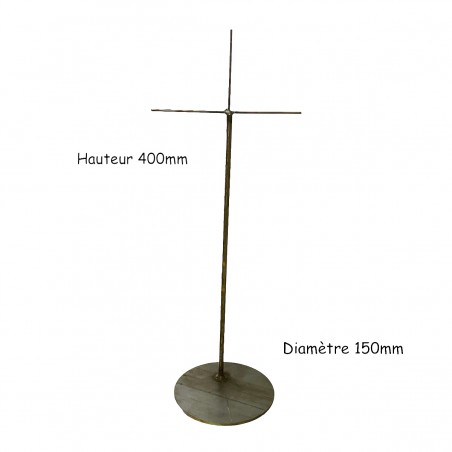 Runde Stahlbasismaske 150 mm