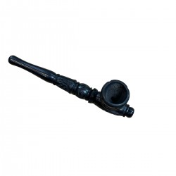Dismountable Black Wooden Pipe