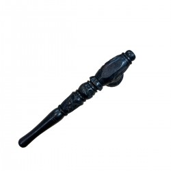 Dismountable Black Wooden Pipe