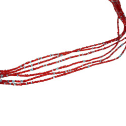Baya Kidney Collar Red Blue