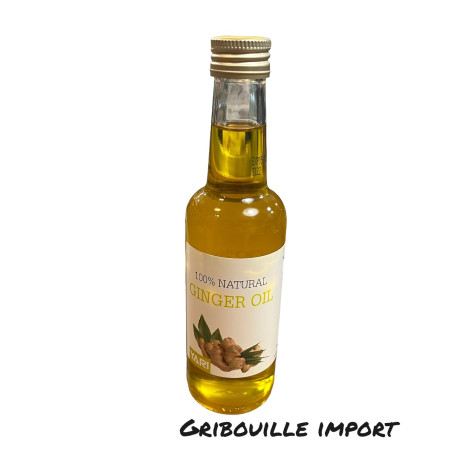 olio da massaggio allo zenzero