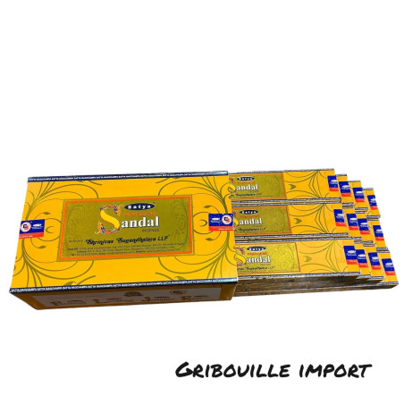 Natürliches Sandelholz Satya Weihrauch 12x15gr
