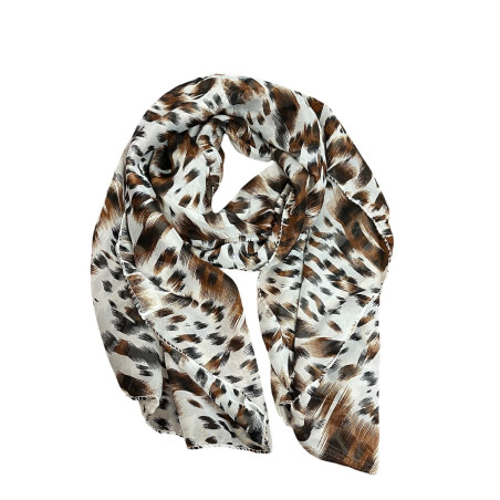 Foulard motifs afrique safari.