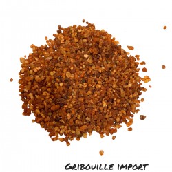 Red Sandalwood grain incense for relaxation and seduction.