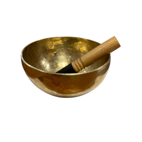 Giant Bronze Singing Buddhist Bowl