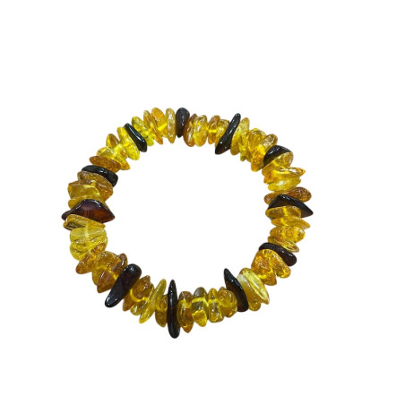 Bracelet en veritable ambre.