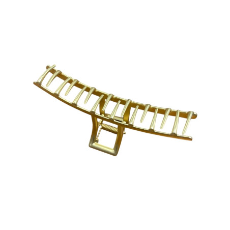 Gold Long Metal Hair Barrette