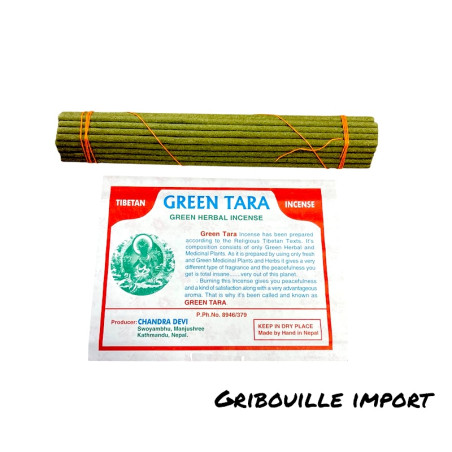 Incenso tibetano "Green Tara" naturale