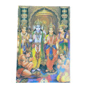 Indische Postkarten mit Ram, Laxman, Sita und Hanuman.