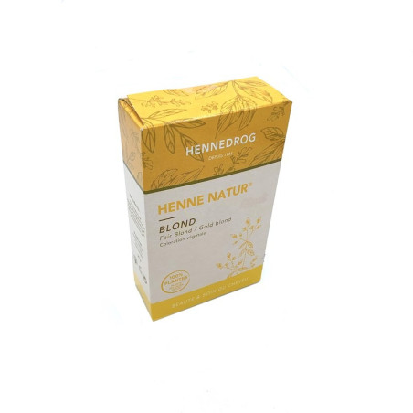 Henné Blond 90 gr Hennedrog Coloration Cheveux