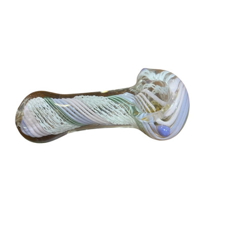 Pipe Artisanale en Verre Soufflé 9 cm