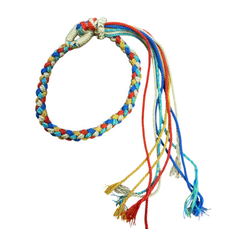 Tibetisches Armband, 5 Farben, Schutz, handgeflochten