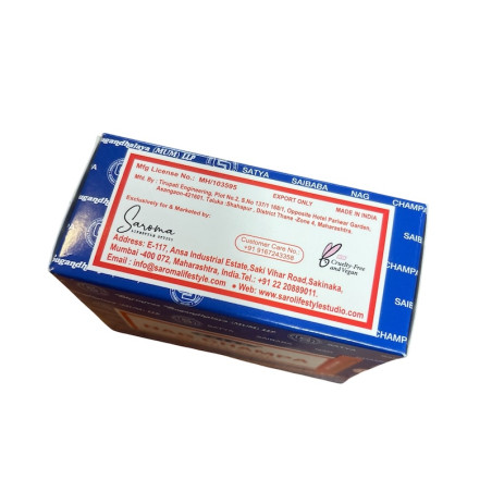 Jabón perfumado con aroma a Nag Champa.