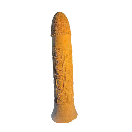 Ídolo antropomórfico de terracota – Civilización Bura, 64 cm