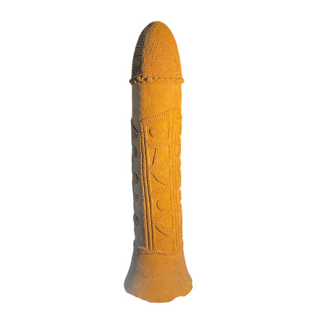 Anthropomorphe Terrakotta-Urne – Bura-Kultur 64 cm