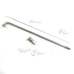 Rayon de Roue Avant en Acier Royal Enfield 500