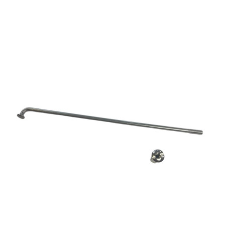 Speiche aus Stahl für das Hinterrad der Royal Enfield 500.