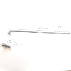 Rayon de Roue Arrière en Acier Royal Enfield 500