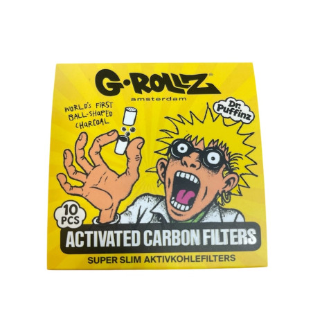 Filtres à Charbon Actif G-Rollz Super Slim 6 mm