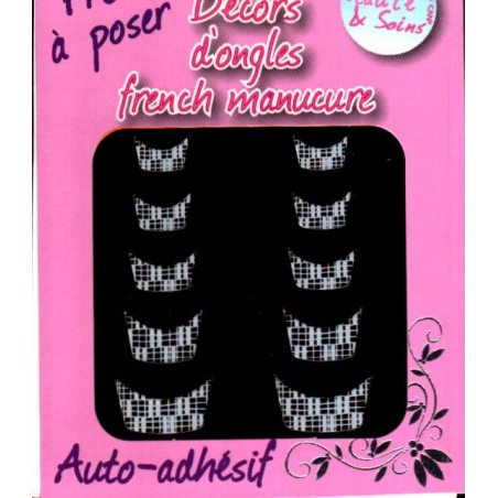 Dekore Maniküre Nagel Stickers French Pose Nail Art Onglerie