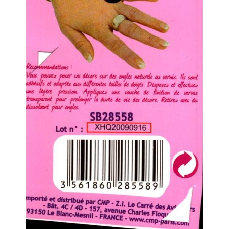 Décors Manucure Ongles Stickers French Pose Nail Art Onglerie