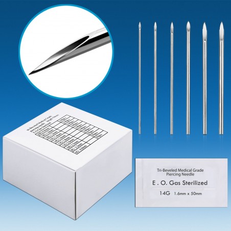 Perforación de aguja esterilizada 1,2 mm cuerpo quirúrgico de perforación especial