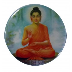 Insignia Buda Divinidad Imagen Original India Zen Budismo Meditación