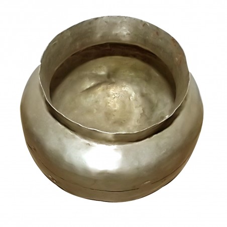 Pot Vase Metal Temple Inde Religion Bouddhisme Hindou Rituel Offrande