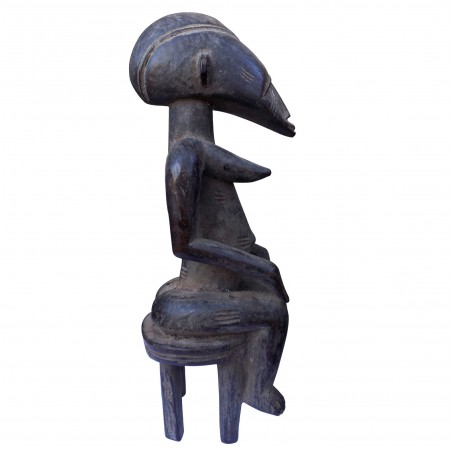 Statue Maternity Senoufo Bois Art Africa Collection