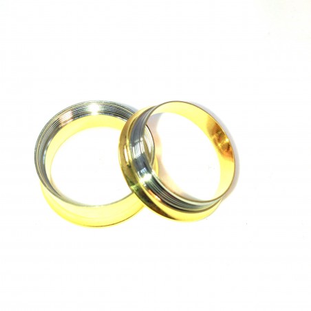 PIercing Plug Acier Bronze Doré Acier Plugs Chirurgical 
