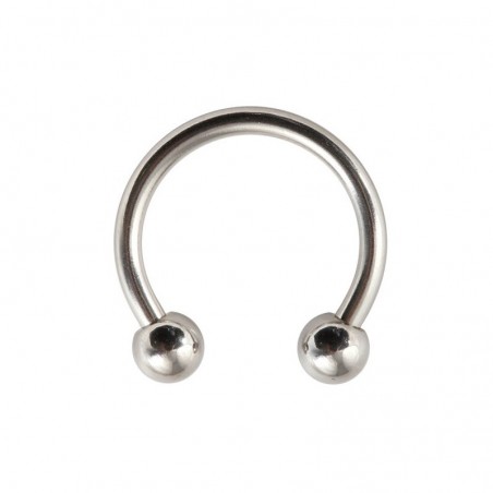 Piercing Bilanciere Argento Anello chirurgico in acciaio 