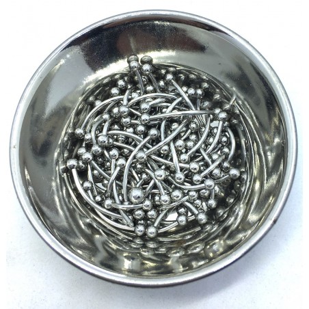 Piercing Banane Barre 1.2 mm Acier Chirurgical Lot