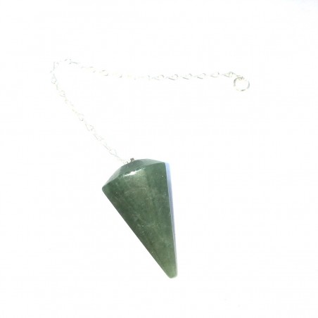 Pendule Pierre Aventurine Radiesthesie Esoterism Protection