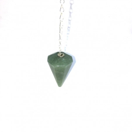 Pendule Pierre Aventurine Radiesthesie Esoterisme Protection