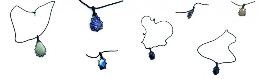 Colliers Pendentif Pierre